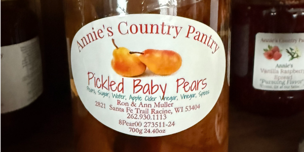 Pickled Baby Pears