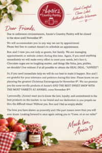 Annies Letter Annies Letter